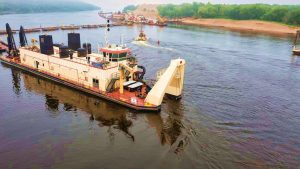 Deck Barge for Dredging Project in Paranaque
