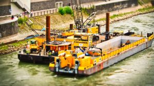 Deck Barge for Dredging Project in Subic Bay