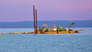 Deck Barge for Dredging Project in Visayas