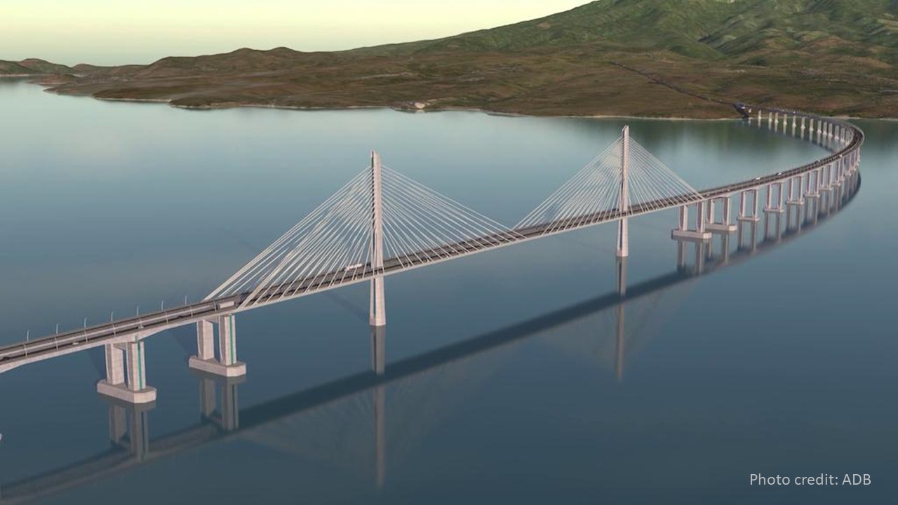 Bataan-Cavite Bridge Construction Project in the Philippines will use tug and barge transportation